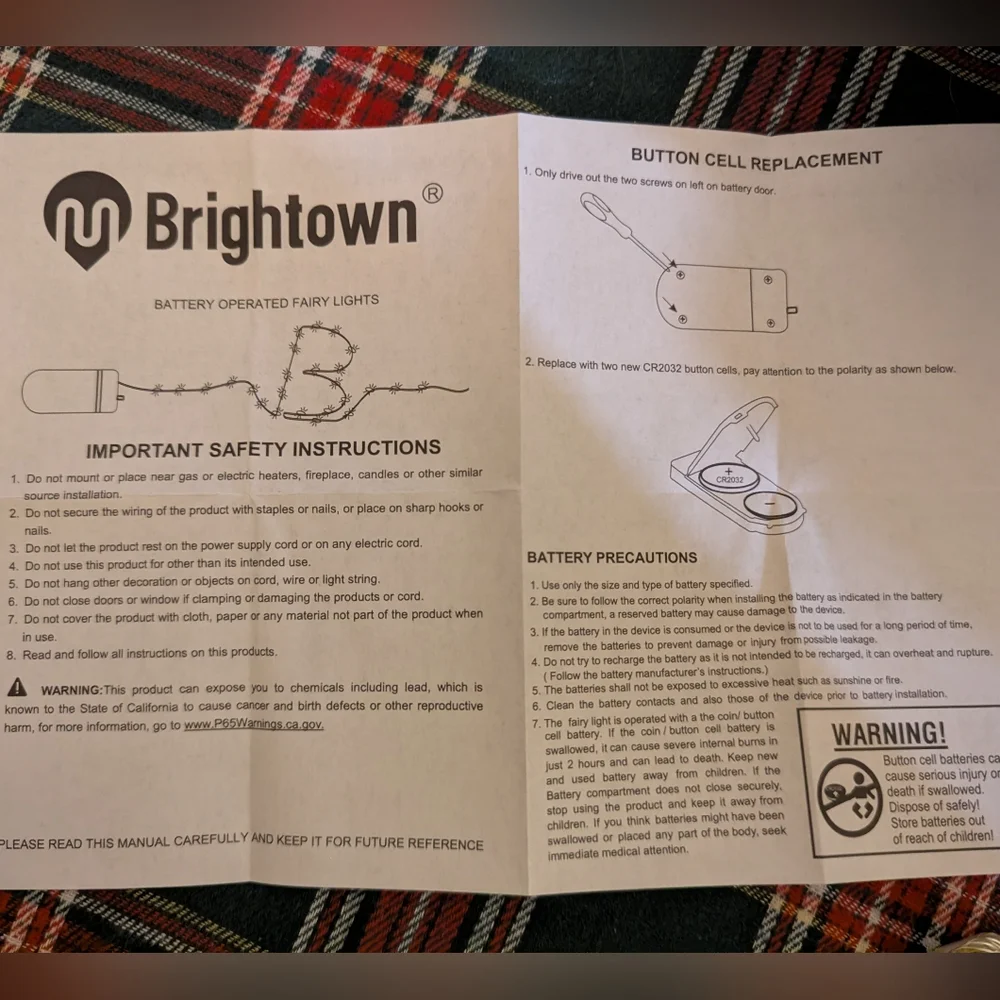 Brightown Fairy String Lights - 4 Pack